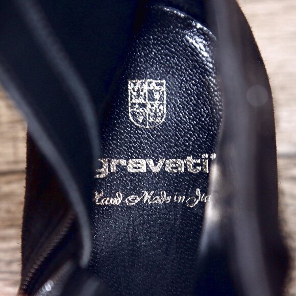 * NEW * $880 GRAVATI Neiman Marcus Women's 6.5 M Ankle Boot 5031 * add $15 Trees - Picture 6 of 15